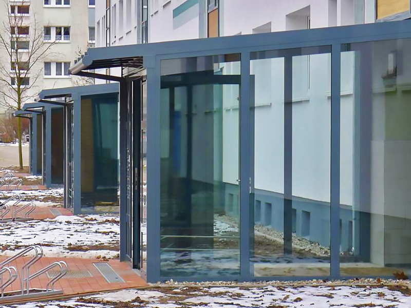 Referenz Wintergärten und Windfänge